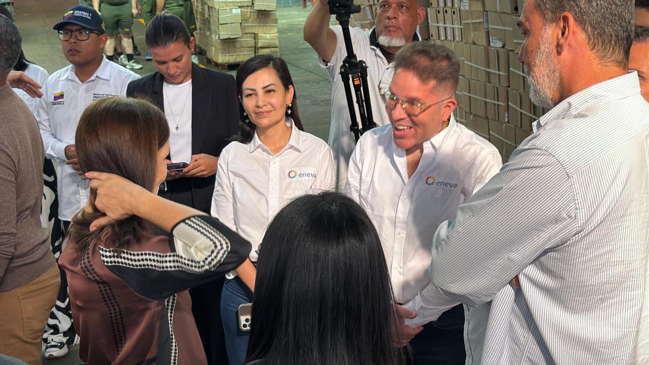 El acto contó con autoridades venezolanas y brasileñas